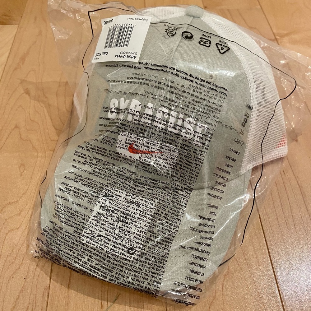 NIKE Syracuse University Hat GRAY ORANGE WHITE